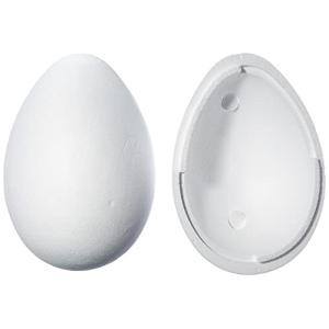 Rayher Huevo de Pascua para decorar, 30 cm, 2 mitades, de p…