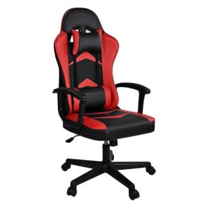 Silla Gaming Ergonómica Reclinable con Cojín Lumbar y Cervi…