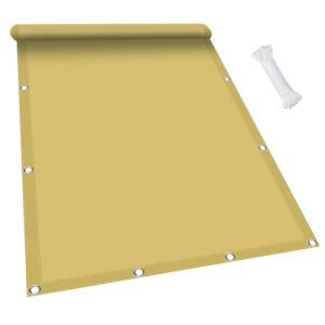 Toldo Vela de Sombra Rectangular 1.5 x 3.6 m Impermeable, T…