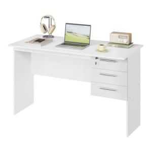 WOLTU Mesa de Ordenador, Escritorio de Trabajo con 3 Cajone…