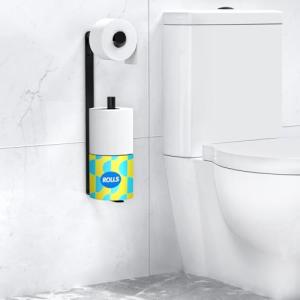 longzon Portarrollos Baño para Papel Higiénico, Portarrollo…