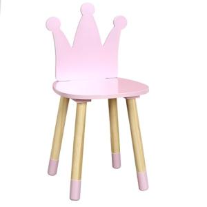 Home Deco Kids SILLA INFANTIL CORONA ROSA