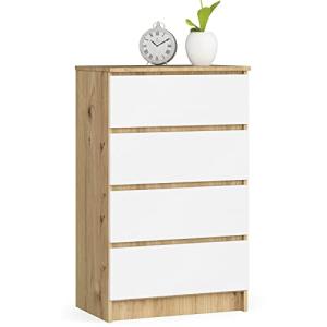 AKORD | Cómoda K60 con 4 cajones | Credenza Alta | Mueble M…