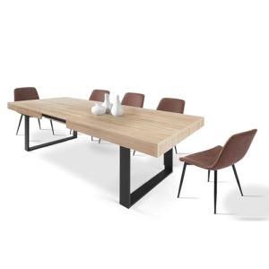 CASABEL - Mesa de Comedor Extensible con Extensión - Gran C…