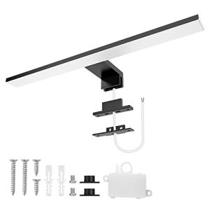Aourow Lámpara de Espejo Baño 10W, 400mm 820lm Aplique Luz…