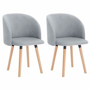 WOLTU Silla de Comedor Pack 2, Silla de Cocina Tapizadas en…