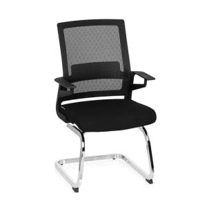 hjh OFFICE 732060 Silla Cantiléver Inventor V Tela Negro, S…