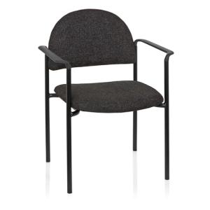 hjh OFFICE 704331 Silla de confidente XT 700 Tela Gris, Sil…