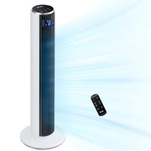 LEVOIT 20dB Ventilador de Torre con Mando a Distancia, 7.9m…