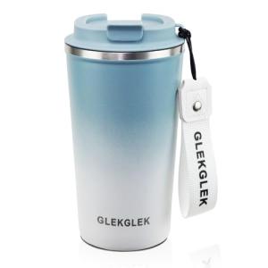 GLEKGLEK Vaso Termo Cafe para llevar 510ml Taza Termica Ant…