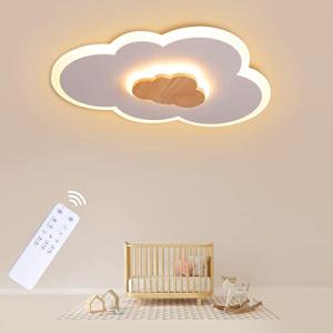 FANLG Lampara infantil Techo, Lámpara LED de Nubes 40cm 20W…