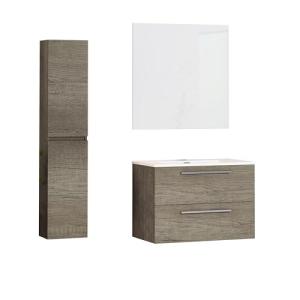 Baikal Conjunto de Baño. Mueble de Baño de 2 Cajones, Suspe…
