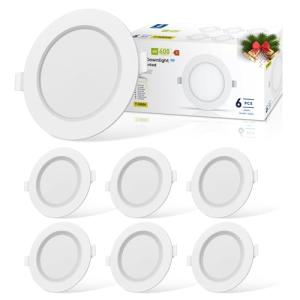 Aigostar Downlight LED Empotrable Redondo 6W equivalente 48…
