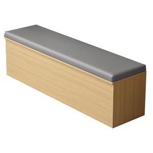 Banco de almacenamiento con compartimento oculto, asiento d…