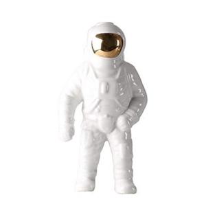 Esculturas Estatua de cabeza de astronauta, jarrón decorati…