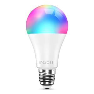 Meross Bombilla LED Multicolor, Inteligente, WiFi, Regulabl…