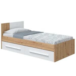 Habitdesign Cama Individual con 2 Cajones, Cama Juvenil, Ca…