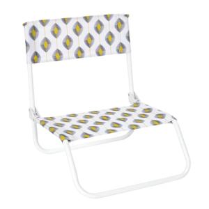 HOME DECO FACTORY HD7223 Zeste-Silla de Playa Plegable, Met…