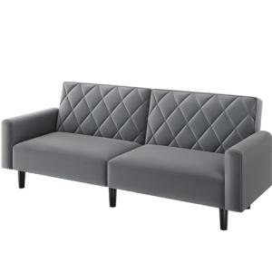 Yaheetech Sofá Cama de 2 Plazas Moderno 159x75,5x73 cm Sofá…