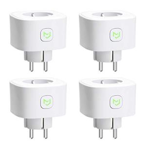 Meross Enchufe Inteligente con Monitor de Consumo, WiFi Enc…