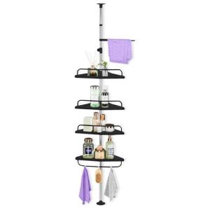 JUPPLIES Estanteria Telescopica de Baño de Altura Ajustable…