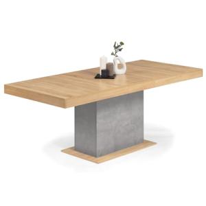 IDMarket – Mesa de comedor extensible rectangular Eden 6-10…