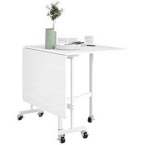HOMCOM Mesa Plegable de Comedor para 4-6 Personas Mesa de C…