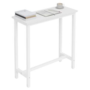 WOLTU Mesa de Bar de Bistro de Comedor con Estructura de Me…