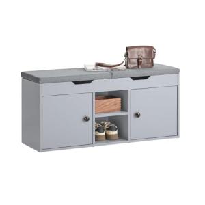SoBuy Banco Zapatero con Asiento y Almacenaje - Banco Recib…
