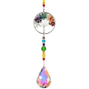 Guyode Atrapasol de Cristal Suspensión Sun Catcher con Colg…