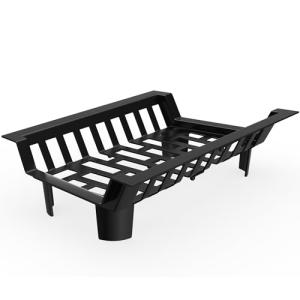 PEILU Parrilla de acero para chimenea, 46 x 31 x 13 cm, sop…