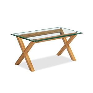 Marca Amazon – Mesa de café Rectangular 100 x 50 x 44,8 cm,…