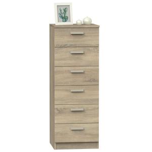 briebe Sinfonier Dormitorio Alto, Cómoda, Cajonera 6 Cajone…