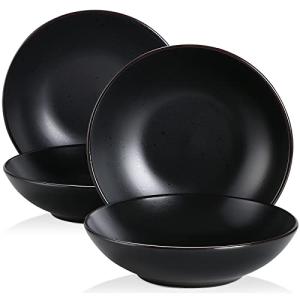 vancasso Platos Jondos de Gres, Juego de 4 Platos Hondos MO…
