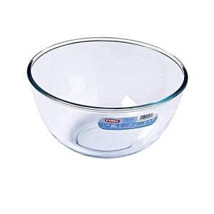 Pyrex Bol de vidrio de 3 L, blanco