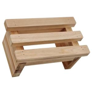 GAROZATION Taburete Bajo De Madera, Banco para Pies Debajo…