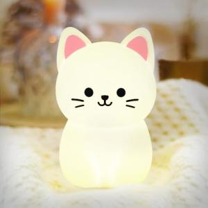 Niuny Nocturna Infantil MOMO Gatos Luz de Noche Bebé Lámpar…