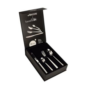 ARCOS Juego de Cubiertos de 24 Piezas para Mesa. Cuberterí­…