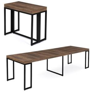 IDMarket - Mesa consola extensible Toronto para 10 personas…