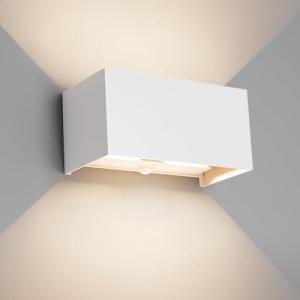 Klighten 24W Aplique de pared con detector de movimiento, 4…