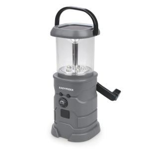 EASYmaxx lámpara solar con radio | radio de emergencia y li…