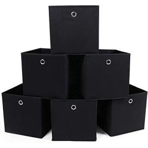 SONGMICS Juego de 6 Cajas de Almacenamiento, Cubos de Almac…
