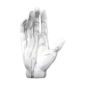 BY SIGRIS Figura Mano Blanco de Resina 35 * 10 * 22cm Figura