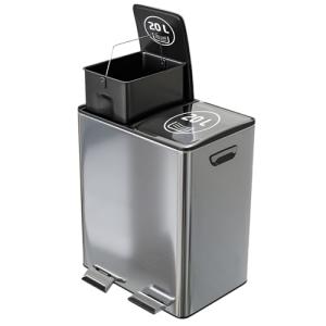 Amig - Cubo de Reciclaje Doble con Pedales Mod. RECIK EVO 4…