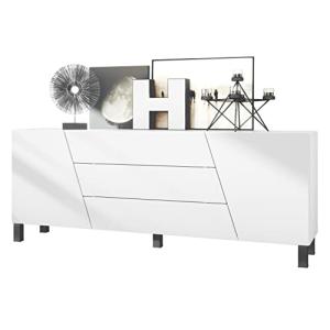 Vladon Sideboard Houston, cassettiera a 2 Ante e 3 cassetti…