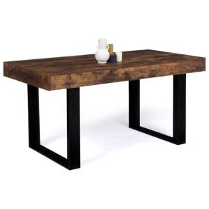 IDMarket - Mesa de comedor rectangular Phoenix para 6 perso…