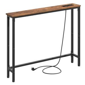 HOOBRO Mesa de Consola Estrecha de 100 cm, Mesa de Entrada…
