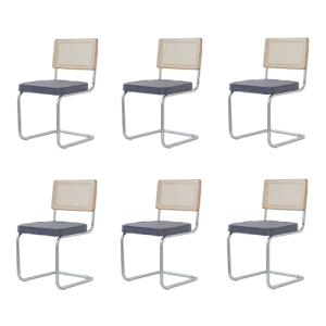 BenyLed Pack 6 Sillas de Comedor Estilo Nórdico Silla Escan…