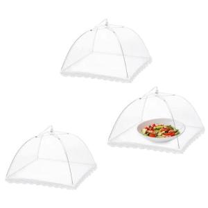 HXHWKEN 3Pcs Cubierta Protectora Alimentos Fresca Mosquiter…