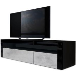 Vladon Mueble TV Valencia, Cómoda TV con 1 Compartimento Ab…